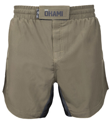 Okami kihon Fightshorts -khaki